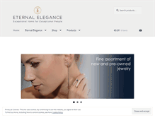 Tablet Screenshot of eternal-elegance.com